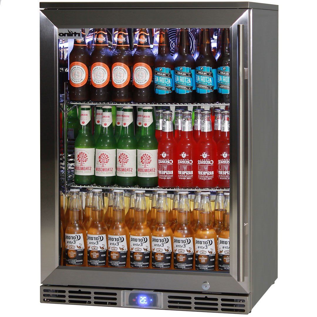 Rhino Alfresco Kitchen Glass Door Outdoor Bar Fridge