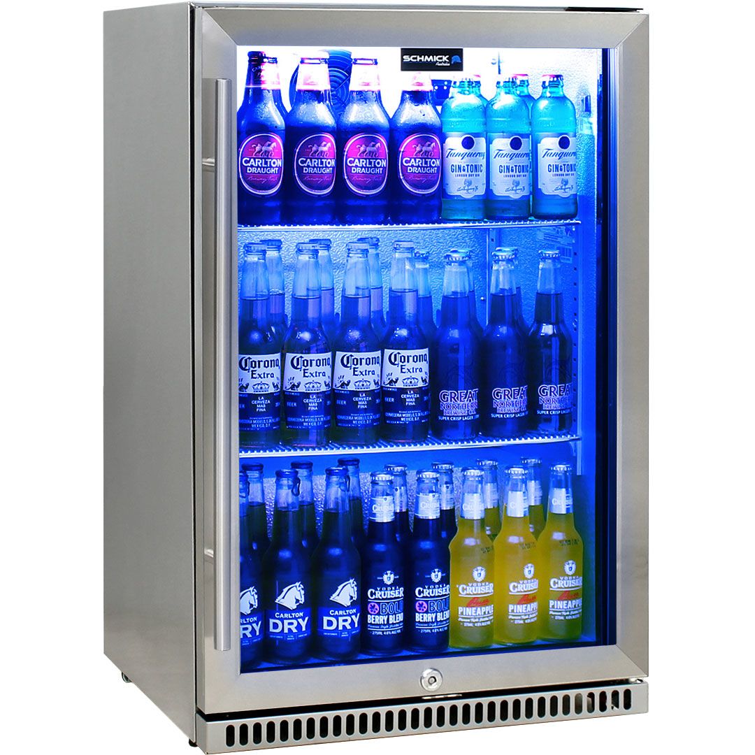 Schmick 304 Stainless Steel Bar Fridge Tropical Rated