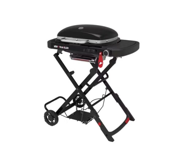 Weber Traveler Compact Portable Gas Barbeque - Image 2